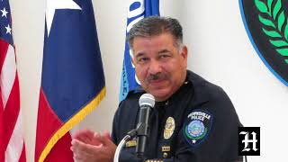 Brownsville police chief orlando rodriguez said tuesday that a lot of
people want to know what his plans are. rodriguez, master officer,
po...