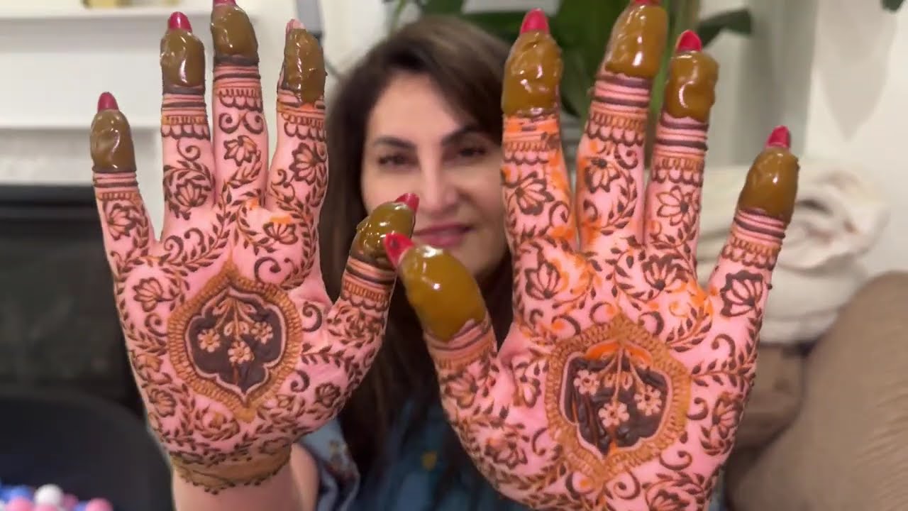 Henna Party at Home | Intimate Home Celebration Full of LOVE 💚 