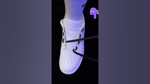 Different ways to lace Nike Air Force 1s Shoelace Tutorial