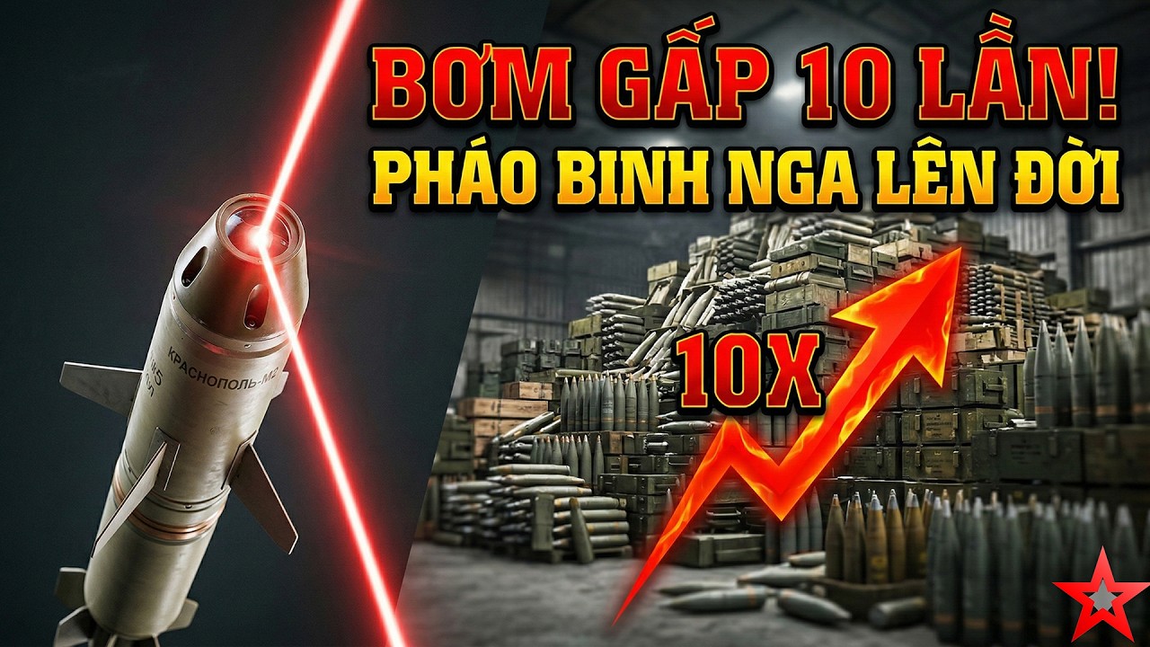 Россия развертывает на поле боя в 10 раз больше высокоточных артиллерийских снарядов, бросая вызо...