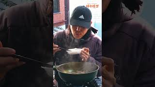 뜨끈뜨끈 갈비탕과 파김치 #먹방 #shors #shortsfood #파김치