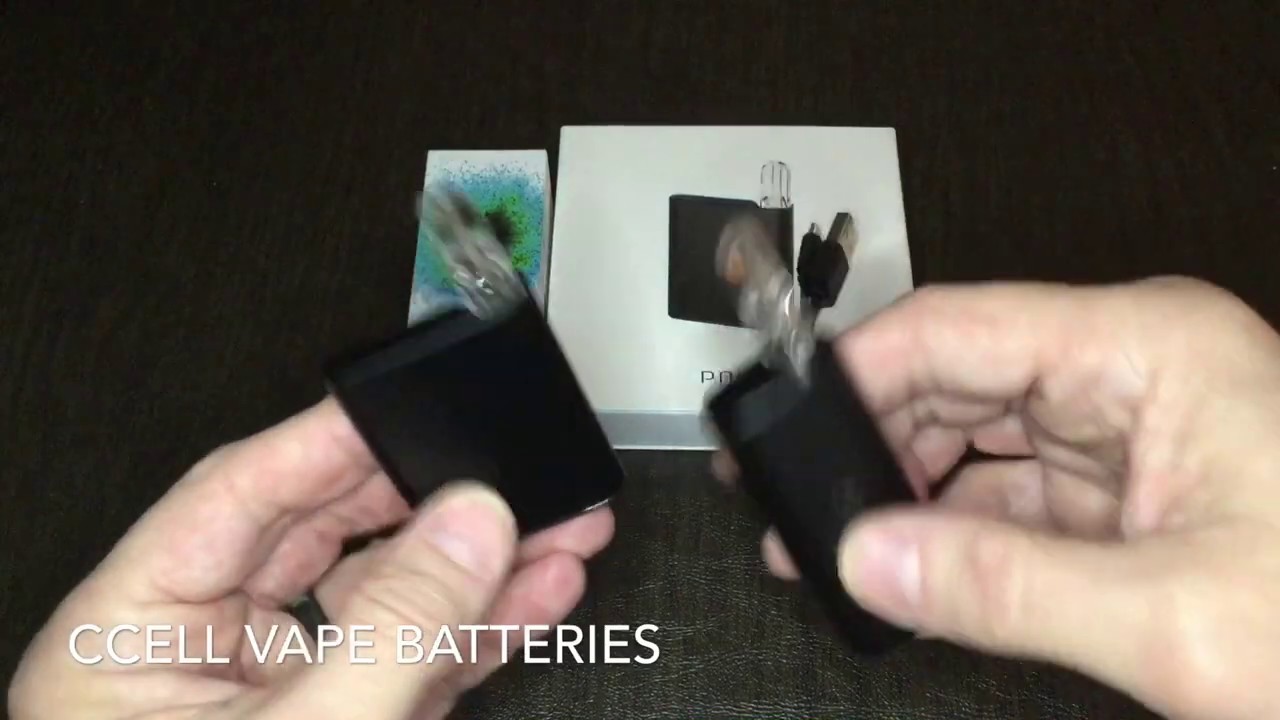 Ccell Vape batteries YouTube