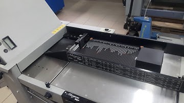 Folding Machine Morgana Major foldtype change