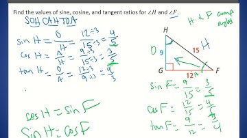 Geometry Lesson 8.2: Trigonometric Ratios