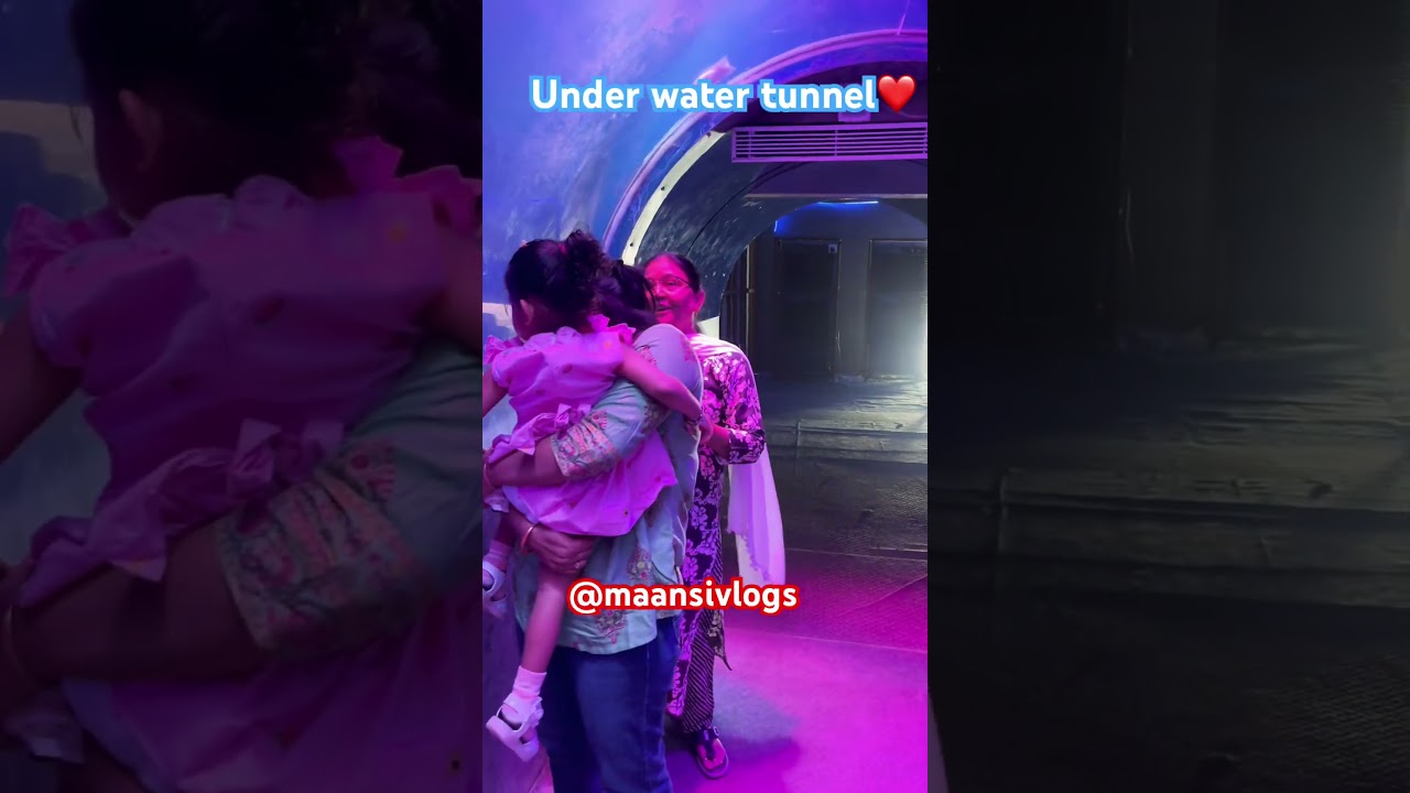 Under Water Tunnel Aquarium❤️ 