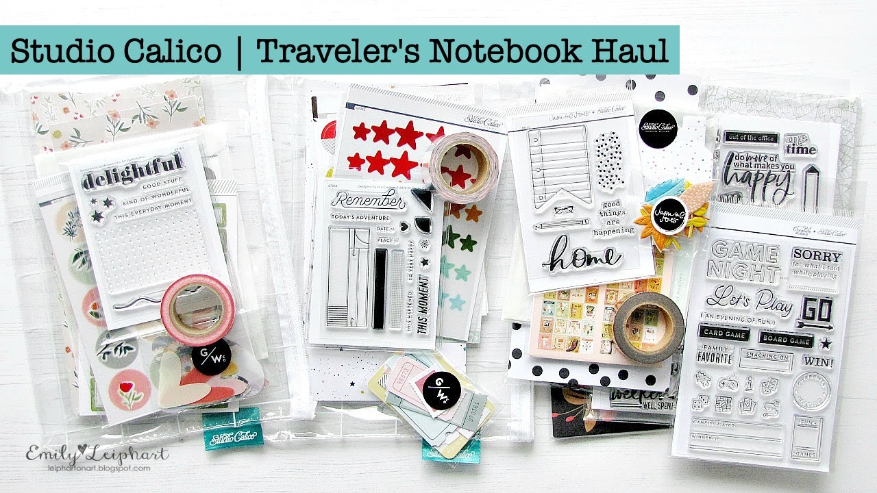 Studio Calico | Traveler's Notebook Haul