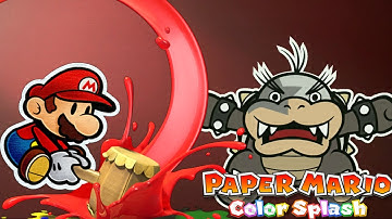 Paper Mario: Color Splash Part 14 - Morton & The Crimson Tower