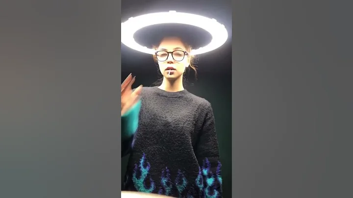 Ring light transition!! #shorts