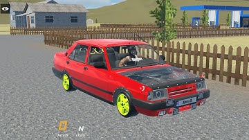 Modifiyeli Tofaş Doğan Şahin Sürüş Simülatör Oyunu - Etiket Tofaşk #79 - Android Gameplay