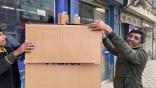 Unboxing Haier 2026 Launch Inverter Refrigerator Hrf 418Ipra