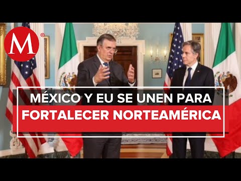 Marcelo Ebrard se reúne con Antony Blinken en Washington