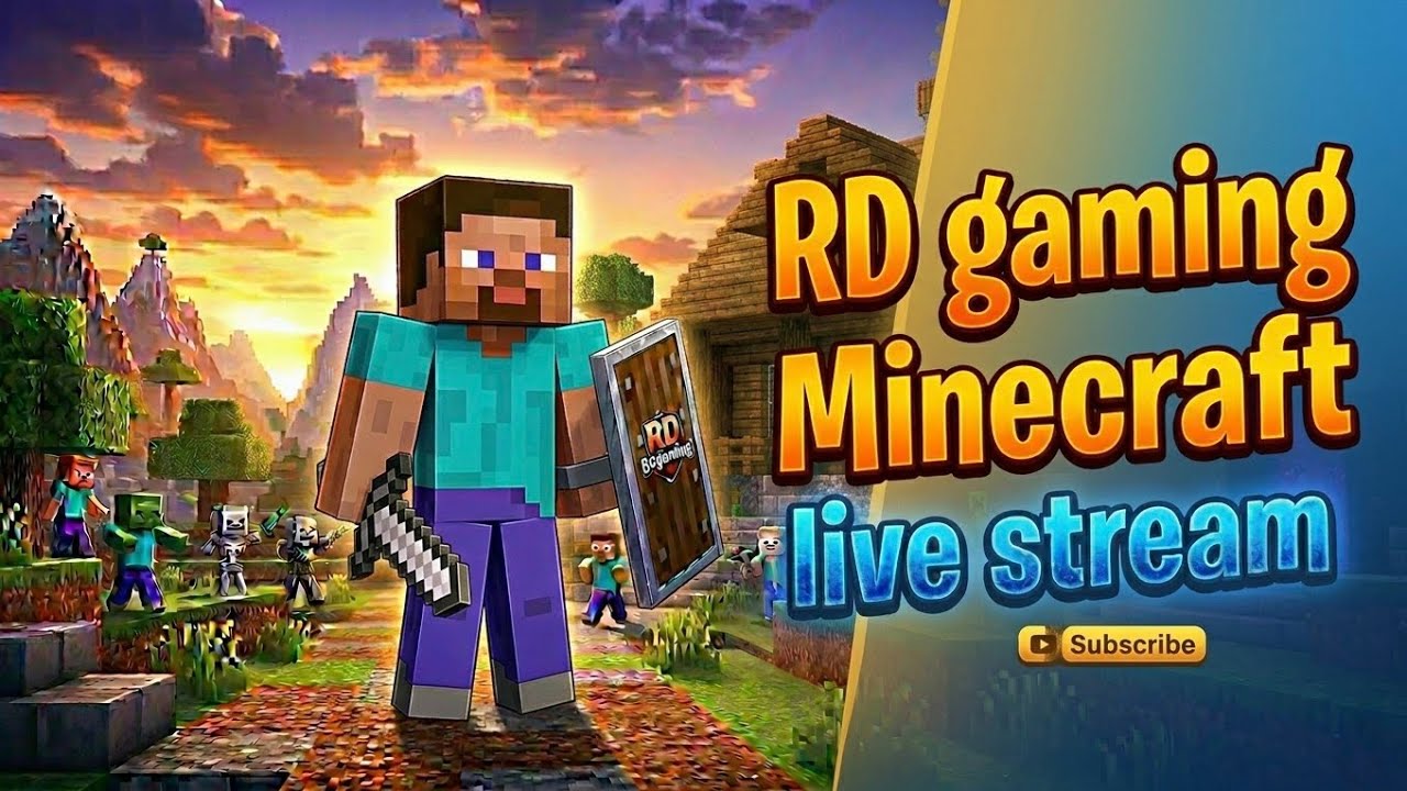Minecraft Syb Aaj RD Gaming par hum pehli baar Minecraft ki duniya mein kadam rakh ...