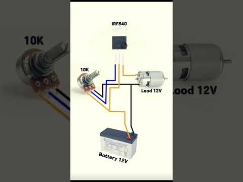 التحكم في سرعة المحرك الكهربائي
