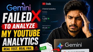 Gemini AI YouTube Analytics Review - Accurate or Total Fail? | Hindi