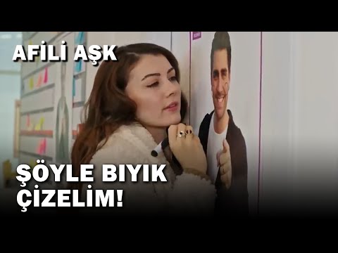 Ayşe, Kerem'in Posterini Karaladı! - Afili Aşk 27. Bölüm