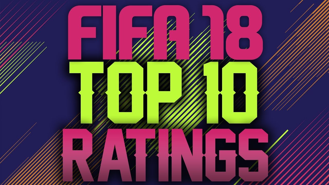 Top ten highest rated FIFA 18 cards!!