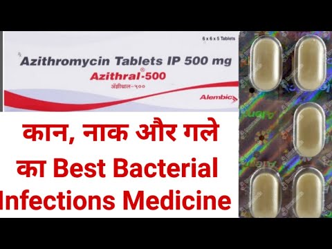 AZITHRAL 500mg ! AZITHROMYCIN TAB ! USE ! DOSE ! SIDE EFFECTS ...