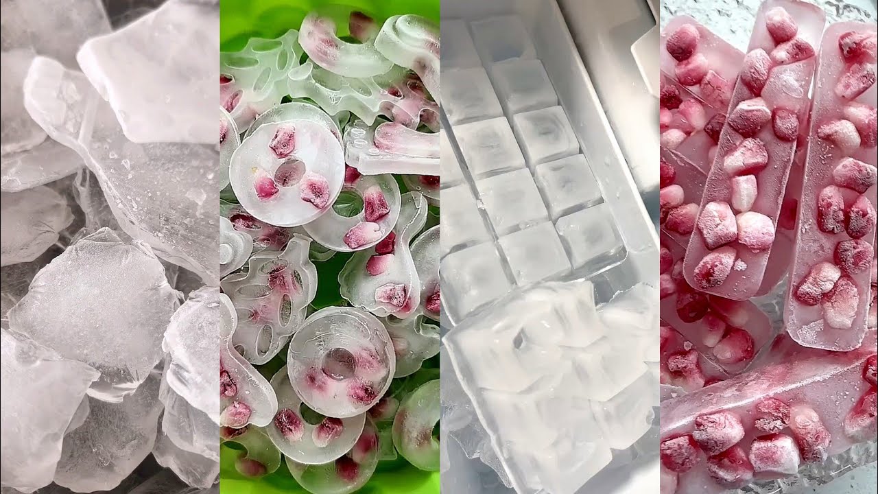ASMR HARD ICE EATING / CRUSHED ICE / THIN ICE / CLEAR ICE - YouTube
