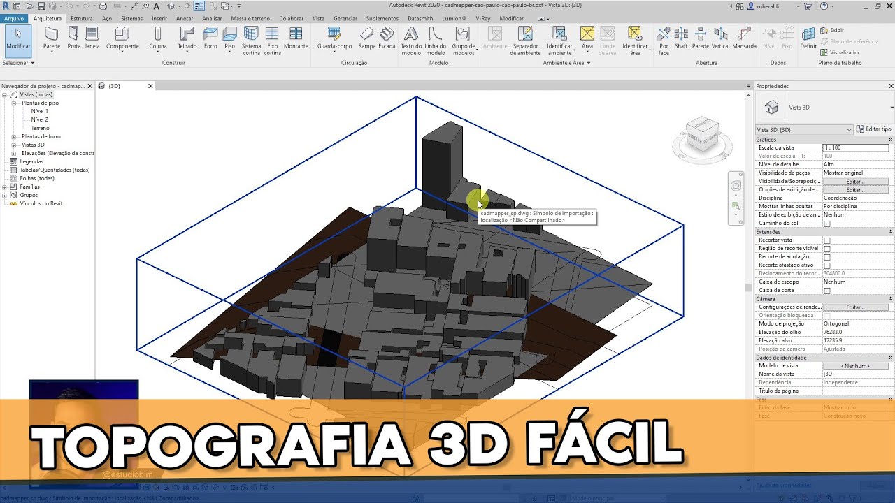 Capa do vídeo: Topografia fácil no Revit com CadMapper