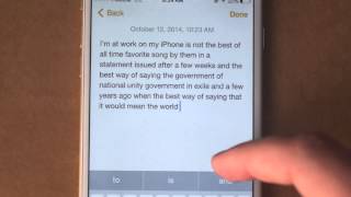 ♫ iOS Autocomplete Song ¦ Song A Day #2110