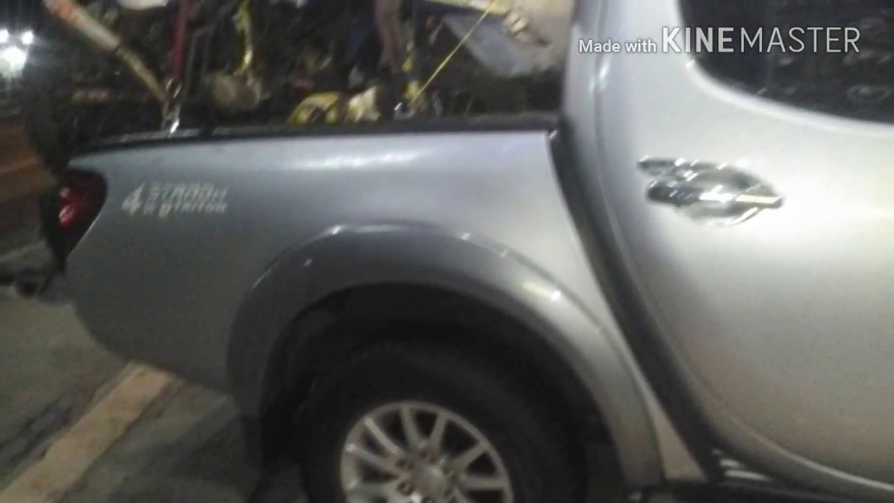 Mobil Strada Dipasang Velg Pajero Sport Ukuran Ban 265 65 17 YouTube