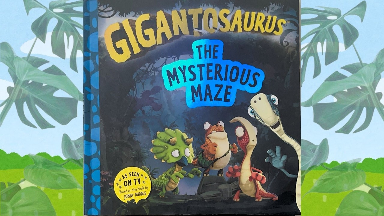 Gigantosaurus: The Mysterious Maze 🦖 | Dinosaur Read Aloud Story for Kids