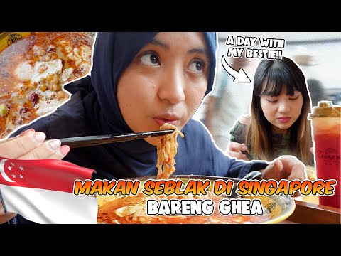 SEHARIAN KELILING SINGAPORE BARENG GHEA!! MAKAN APA AJA YAA