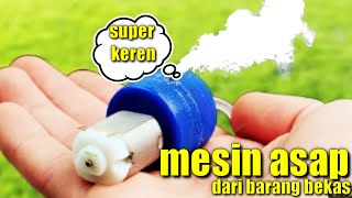 cara membuat mesin asap dari dinamo bekas terbaik |ibnu kopong