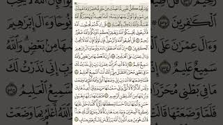 سورة آل عمران بصوت القارئ إبراهيم الأخضر ( من الآية ١ إلى ٧٠)