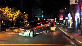 Range Rover Being Towed And Getting Its Gearbox Destroyed In Bgc Taguig