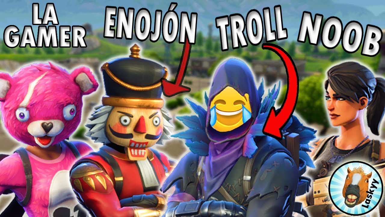 PARODIA 😂 JUGADORES en FORTNITE!! (en LA VIDA REAL) #1 JAJAJA