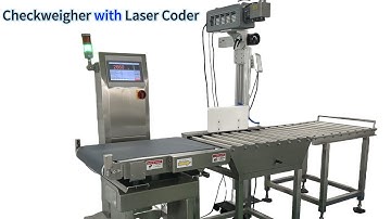 Weighing laser printer