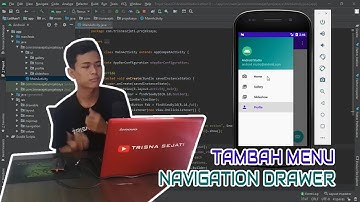 ANDROID STUDIO - MENAMBAH MENU NAVIGATION DRAWER