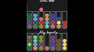 ball sort puzzle level 1689