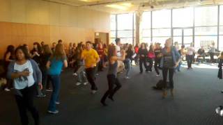 Flash Mob Rehearsal For Regis And Kelly