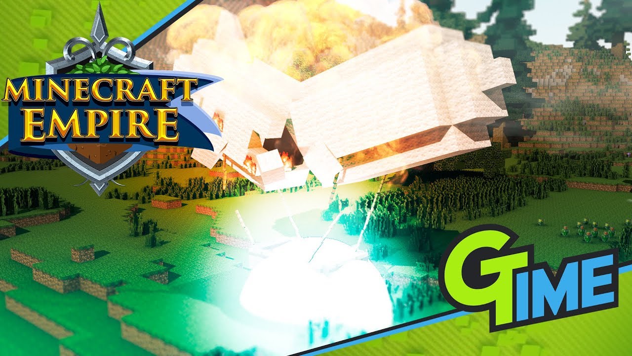 Balui und Baasti zerstören Rewi sein Flugschiff - Minecraft Deutsch Empire Modpack 