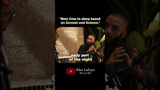 “Follow The Prophet ﷺ : sleep before midnight” @AbuLayha