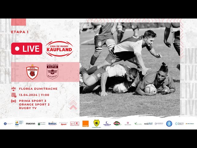 🏉 Liga de Rugby Kaufland: CS Dinamo vs CS Rapid