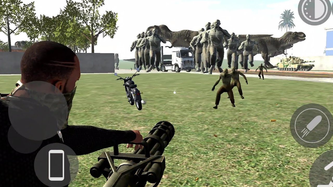 Franklin Vs Zombies || Indian bike driving 3d game 