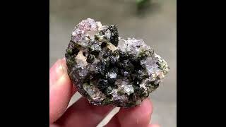 Video preview: Quartz with Epidote — Yunnan, China | Natural Mineral Specimen