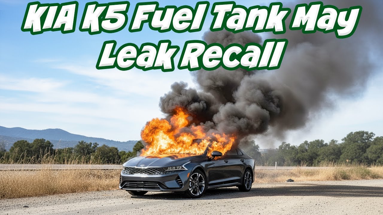 Kia K5 Recall: Fuel Tank May Melt and Leak | Fire Risk