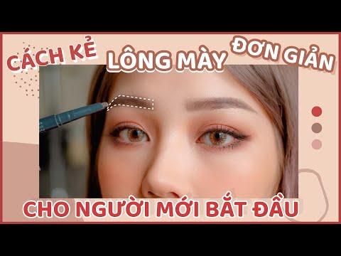 Video: Cách kẻ lông mày thời thượng trong mùa mới