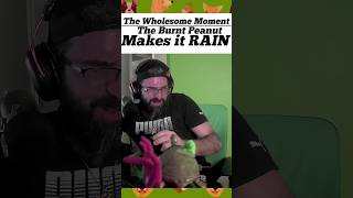 Burnt Peanut makes it RAIN 🌧️ ☔ Habibi #habibi #theburntpeanut #peanutclips #burntpeanut #streamers