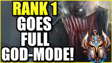 THE RANK 1 PYKE MID UNLEASHES HIS *FULL* GOD-MODE FOR THE FIRST TIME EVER! (HIGH CHALLENGER)