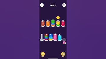 Color Sort extra hard gameplay satisfying #colorsorting #satisfying #gaming #gameplay #relaxing