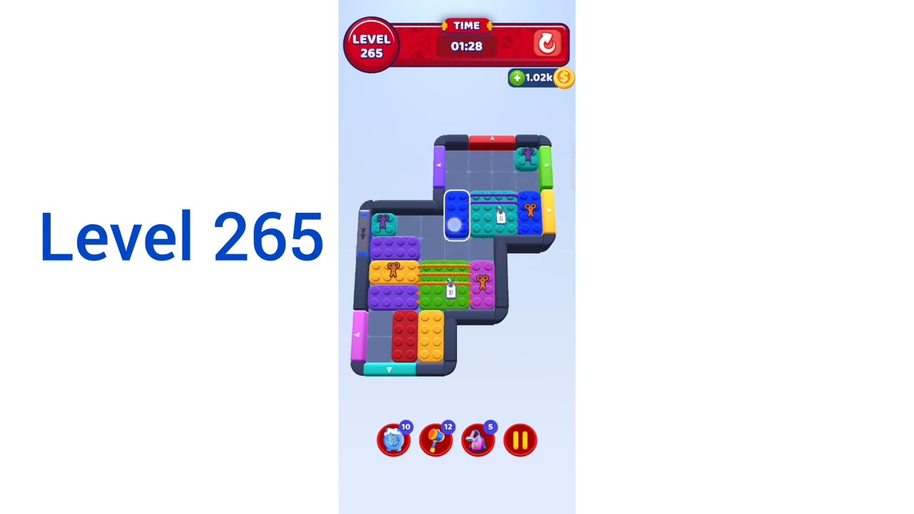 Color Block Jam Level 265 Walkthrough - YouTube