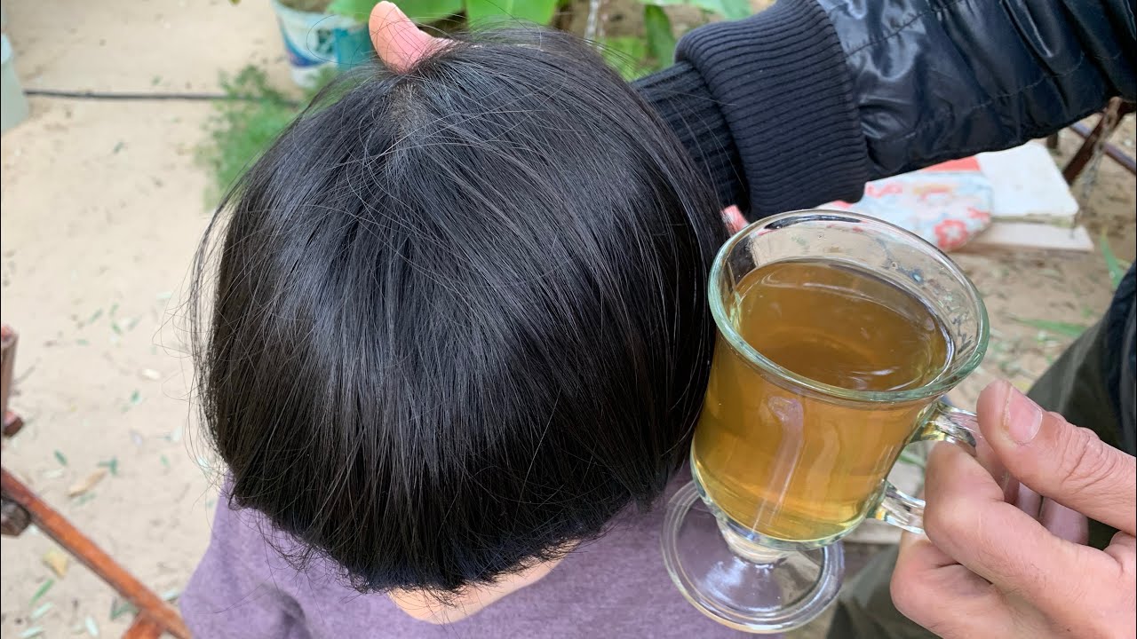 أقوي غسول طبيعي لتكثيف وإطالة الشعر وتقوية البصيلات ومنع التساقط والقشرة والتقصف ولشعر أسود غامق🧔🏻