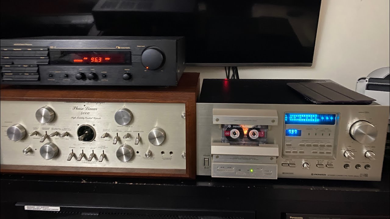 Récepteur Stéréo AM/FM Nakamichi RE-3 - Vintage Hi-Fi Audiophile Japonais Avec Télécommande