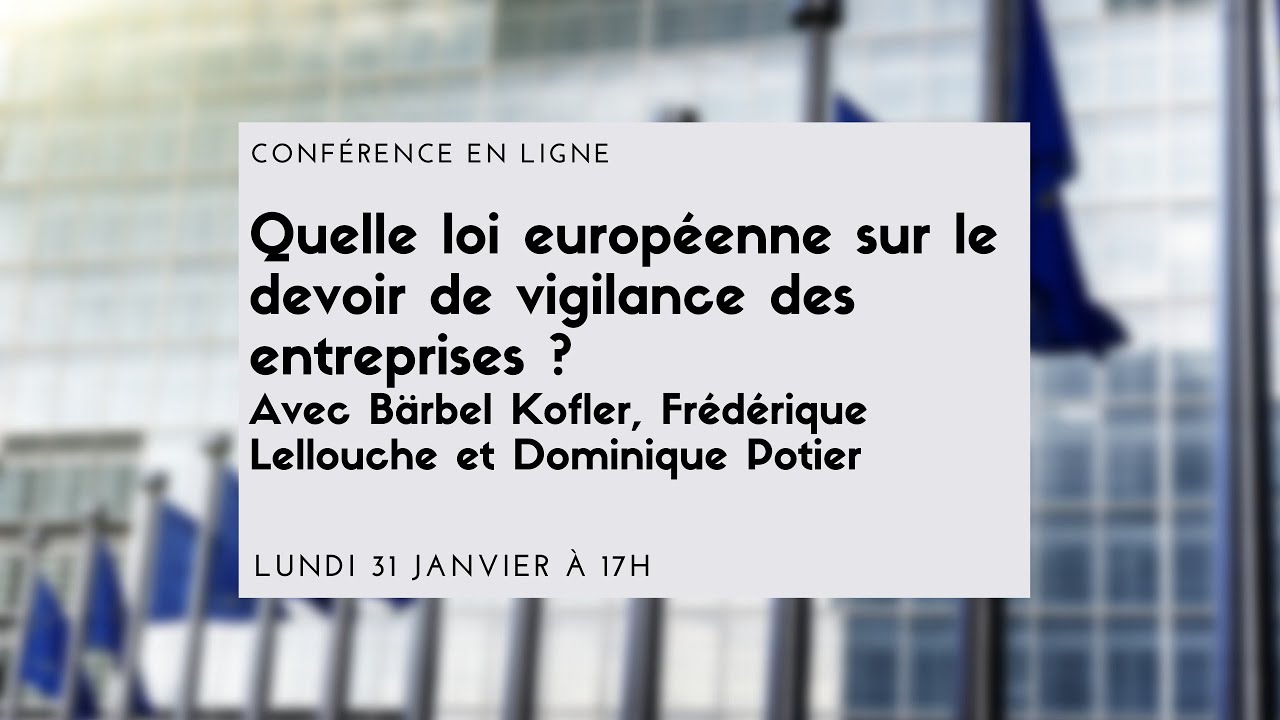 Quelle loi européenne sur le devoir de vigilance des entreprises ?