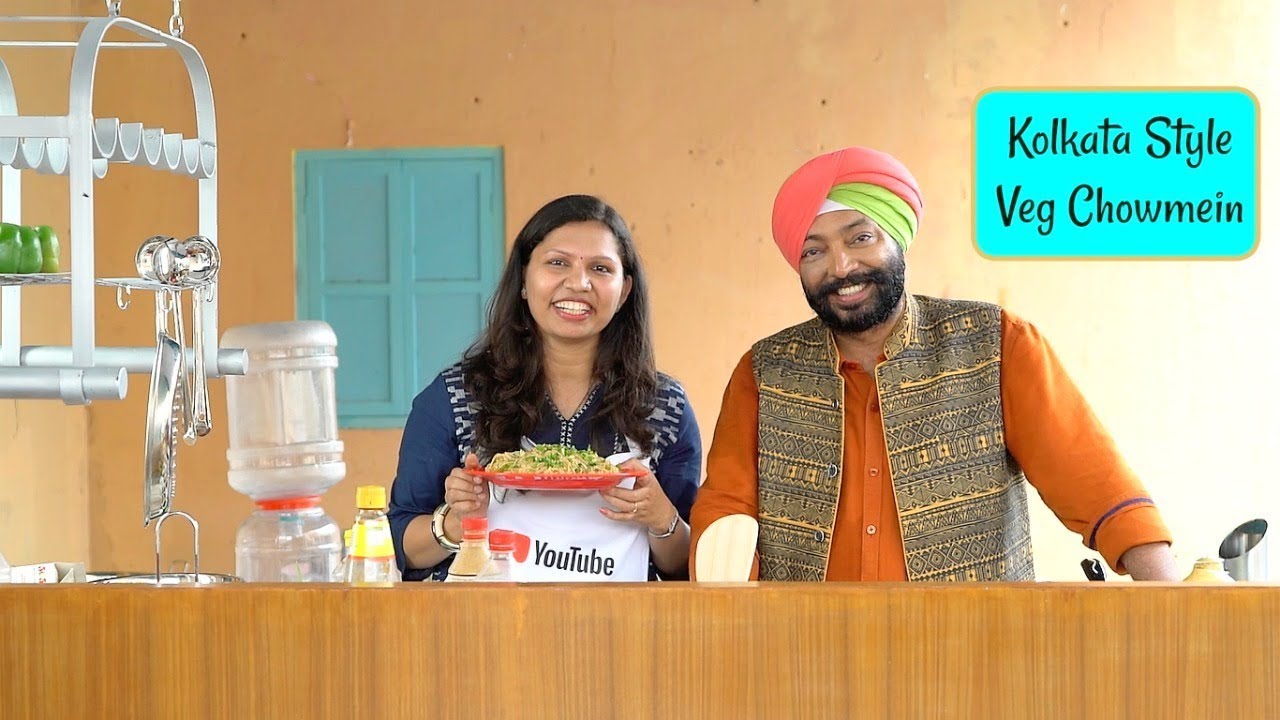 Chow Mein Recipe | Ft. Chef Harpal Singh Sokhi | चाऊमीन | Kolkata Style Chow Mein | KabitasKitchen | Kabita Singh | Kabita